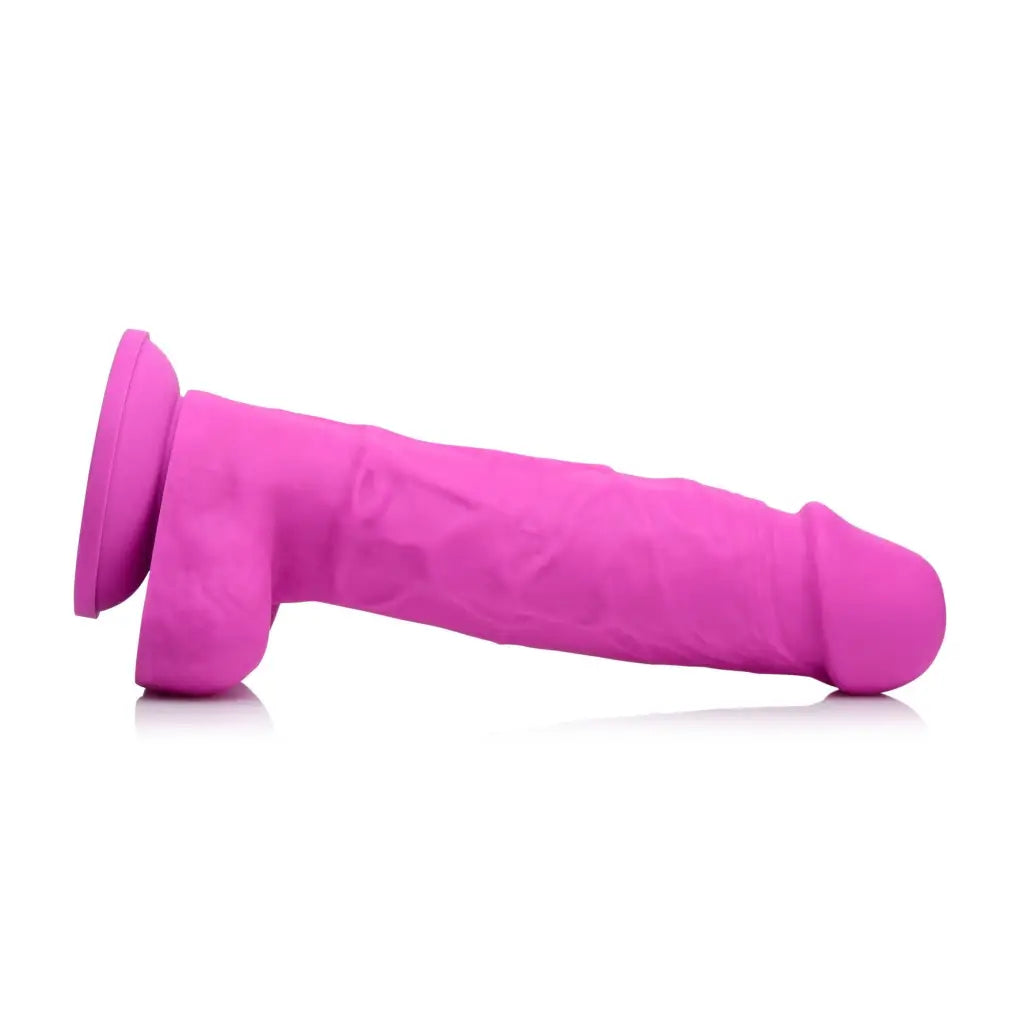 Strap U Realistic Dildo Power Pecker 7 Inch Silicone Dildo With Balls at the Haus of Shag