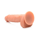 Strap U Realistic Dildo Power Pecker 7 Inch Silicone Dildo With Balls at the Haus of Shag