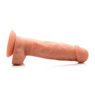 Strap U Realistic Dildo Power Pecker 7 Inch Silicone Dildo With Balls at the Haus of Shag