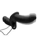 Strap U Strap On Kit Power Pegger Silicone Vibrating Double Dildo With Harness at the Haus of Shag