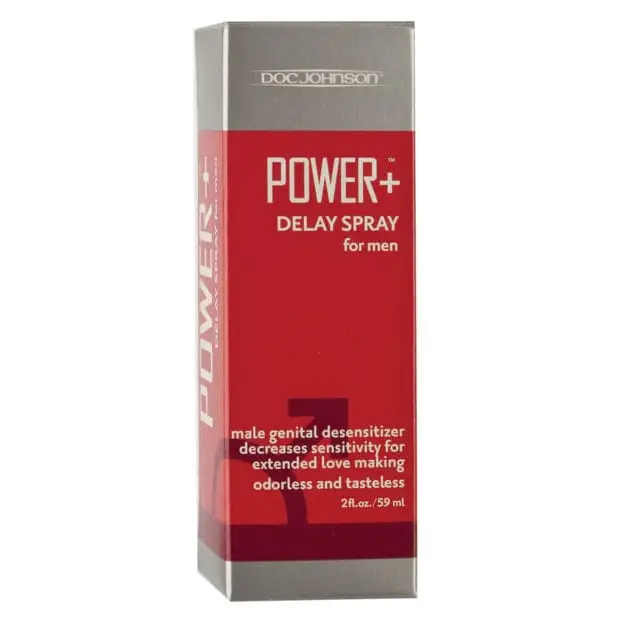 Doc Johnson Sexual Enhancers Power Plus Spray - 2 Oz at the Haus of Shag