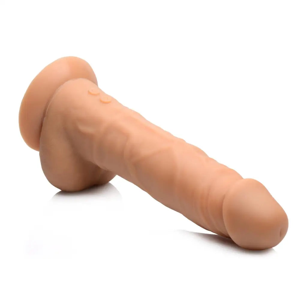 Power Pounder realistic thrusting silicone dildo shaped like a flesh-colored penis