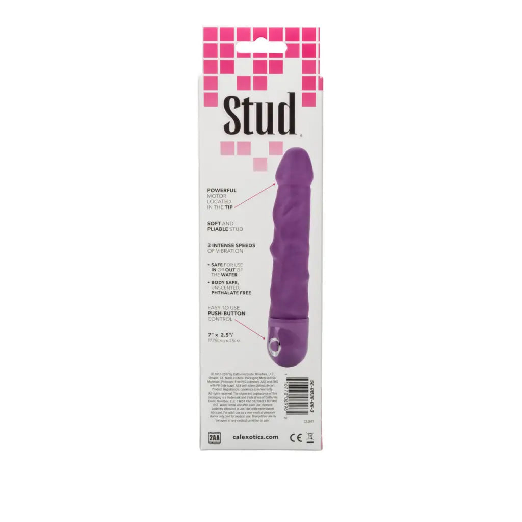 Power Stud Rod - Purple - Vibrators