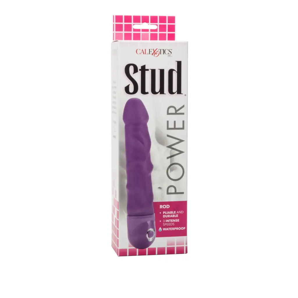 Power Stud Rod - Purple - Vibrators