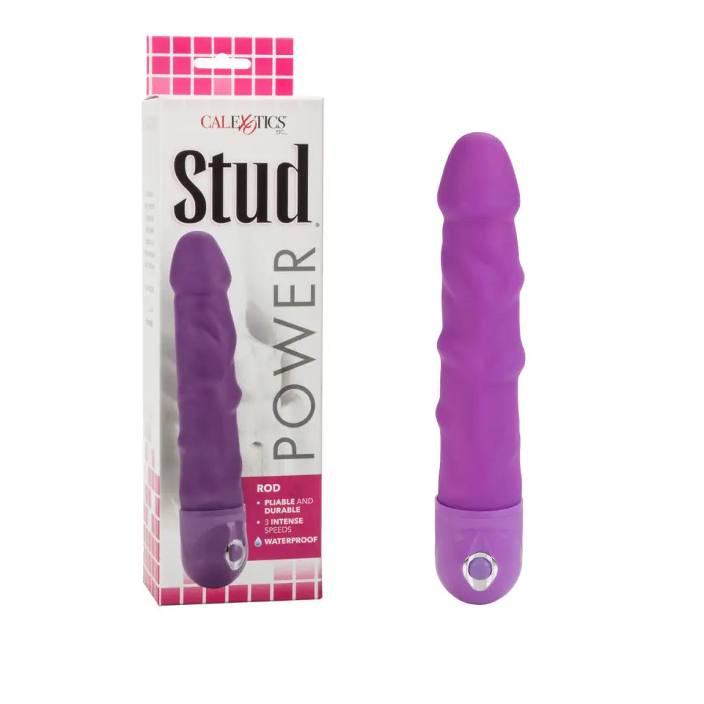 Power Stud Rod - Purple - Vibrators