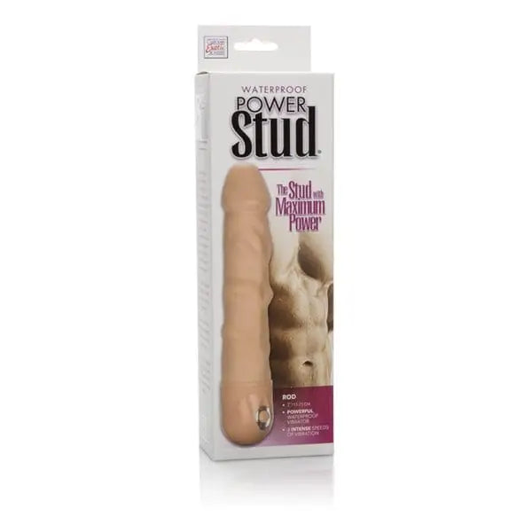 CalExotics Vibrator Power Stud Rod W/p Ivory at the Haus of Shag