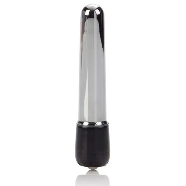 CalExotics Vibrator Power Tingler Mini Massager - Silver at the Haus of Shag