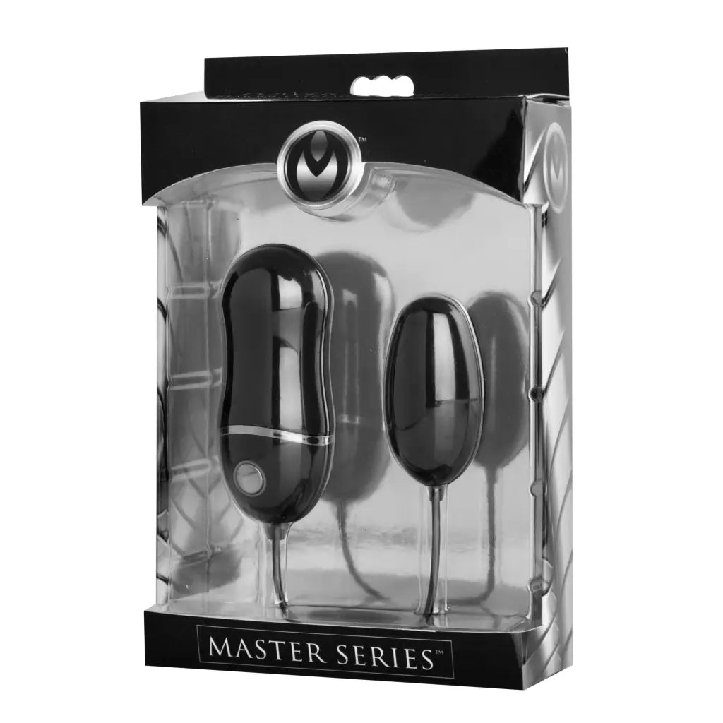 Master Series Egg Vibrator Power Trance 10 Mode Super Bullet at the Haus of Shag