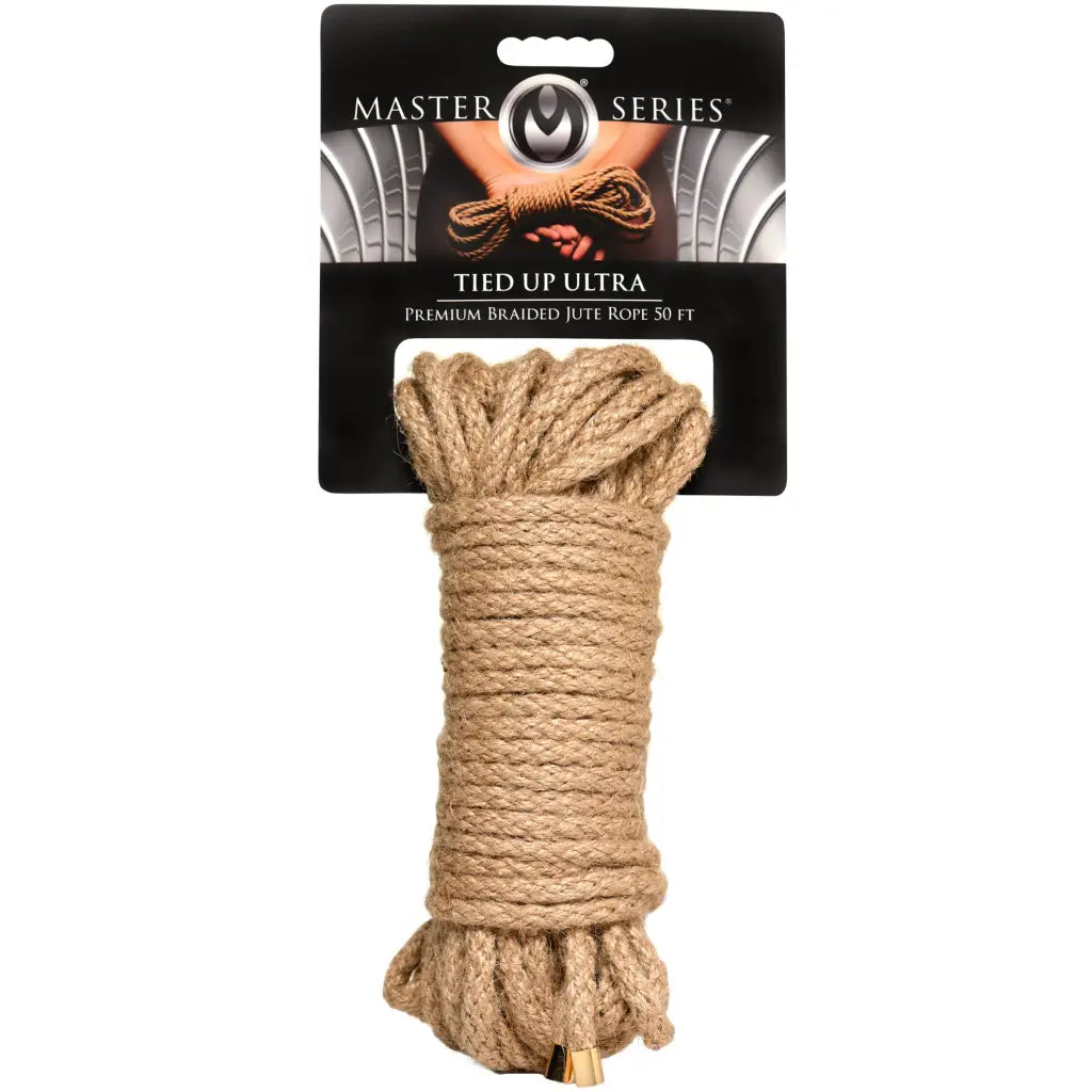 Premium Braided Jute Bondage Rope - 50 Feet - Rope