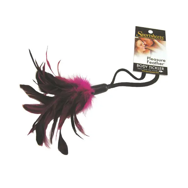 Premium Pleasure Feather Rose - Tickler