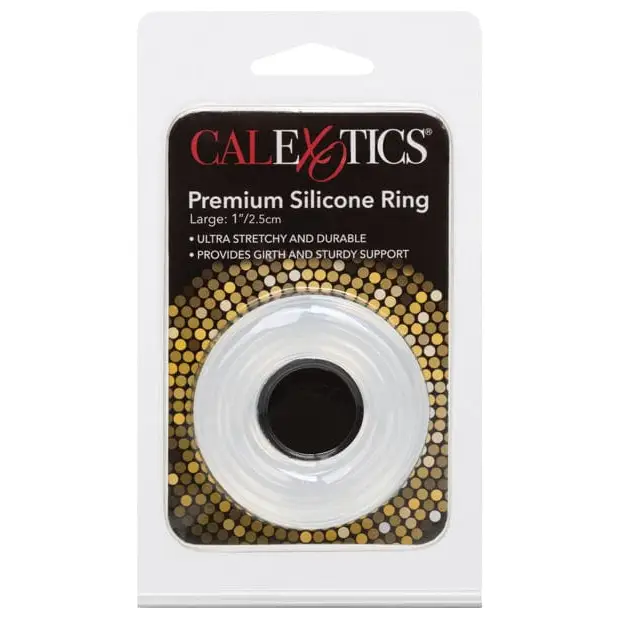 CalExotics Penis Enhancement Large Premium Silicone Ring at the Haus of Shag