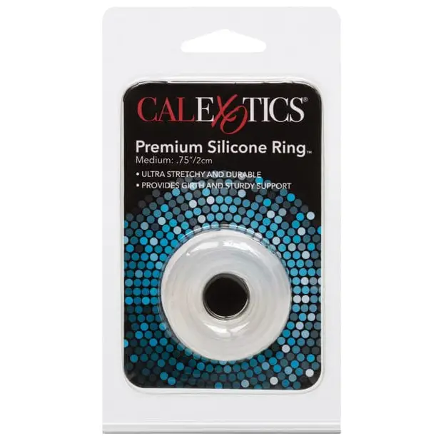 CalExotics Penis Enhancement Medium Premium Silicone Ring at the Haus of Shag