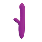 Pretty Love Angelique - Curved Fuchsia Silicone Pleasure Device for Ultimate Satisfaction