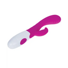 Pretty Love Arthur Rabbit Vibrator Silicone Purple with Pink and White Textured Surface