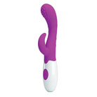 Pretty Love Arthur Rabbit Vibrator in purple with a curved, textured design for enhanced pleasure