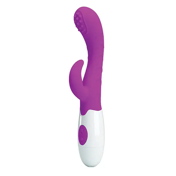 Pretty Love Arthur Rabbit Vibrator in purple with a curved, textured design for enhanced pleasure