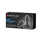 Pretty Love Harriet Inflating Butt Plug - Black - Inflatable Butt Plug