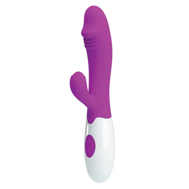 Pretty Love Snappy 30 Function Silicone Vibrator - Rabbit