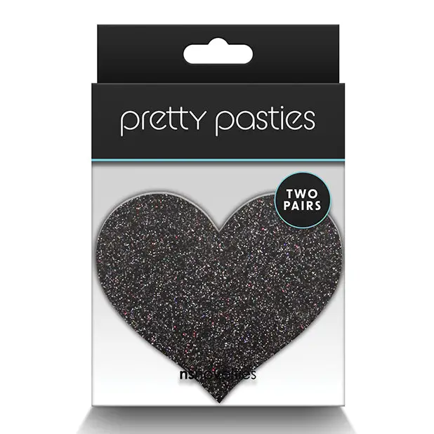 Pretty Pasties Glitter Hearts 2 Pair - Pasties