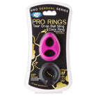 Cloud 9 Pro Sensual Silicone Tear Drop Ring & Donut Sling 2 Pack - Cock Ring