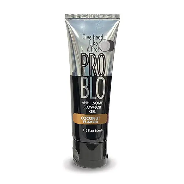 Problo Oral Pleasure Gel Blueberry - Coconut / 1.5 oz. - Oral Sex Enhancer