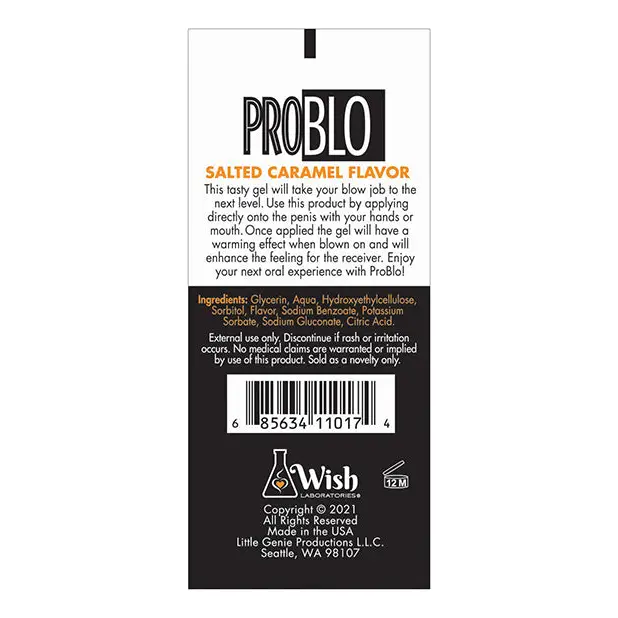 Problo Oral Pleasure Gel Blueberry - Oral Sex Enhancer