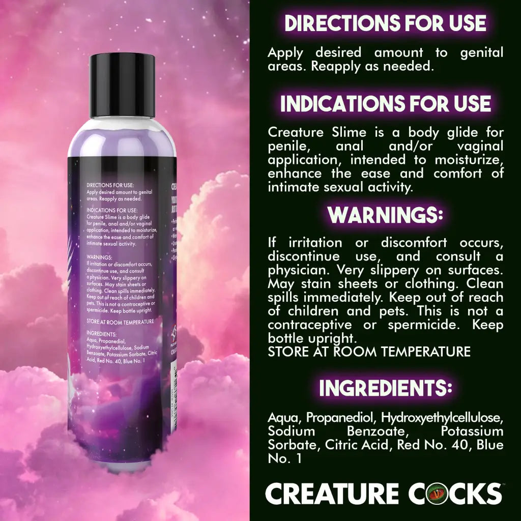 Purple Creature Slime Water-based Lubricant - Lubes