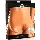 Master Series Pussy Panties Silicone Vagina + Ass Panties - Packer