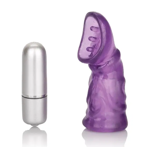 CalExotics Stimulators Pussy Pleaser Clit Climaxer - Purple at the Haus of Shag