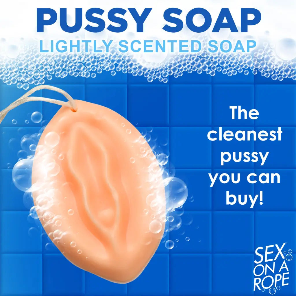 Pussy Soap On A Rope - Body Wash