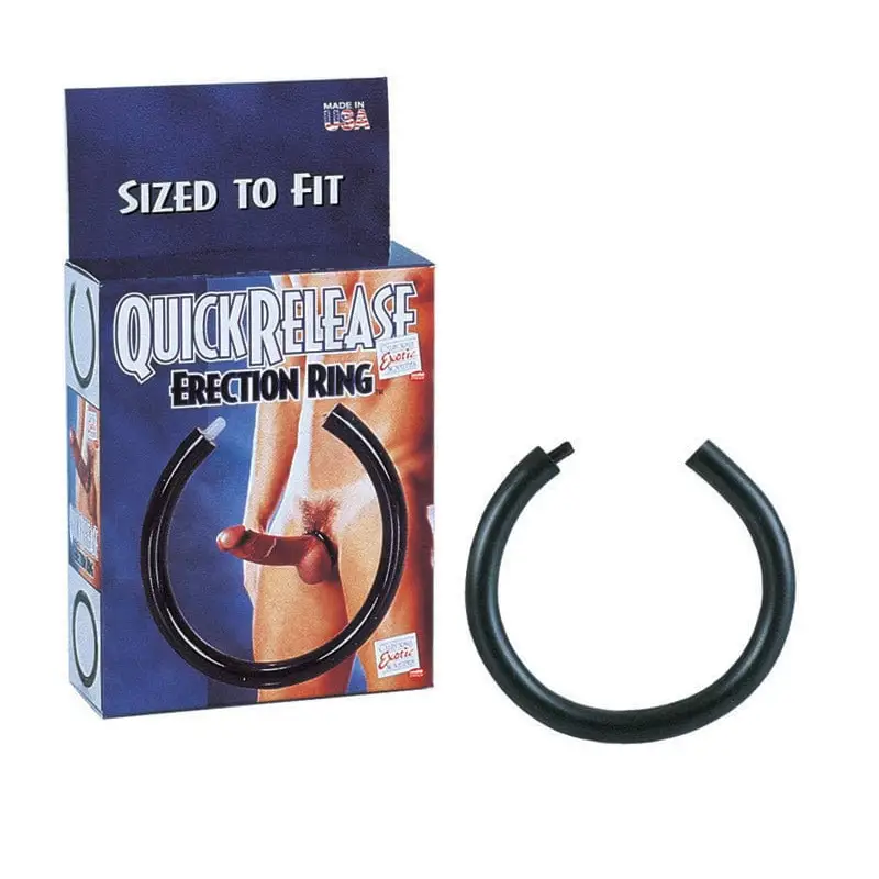 CalExotics Sextoys for Couples Quick Release Erection Ring at the Haus of Shag