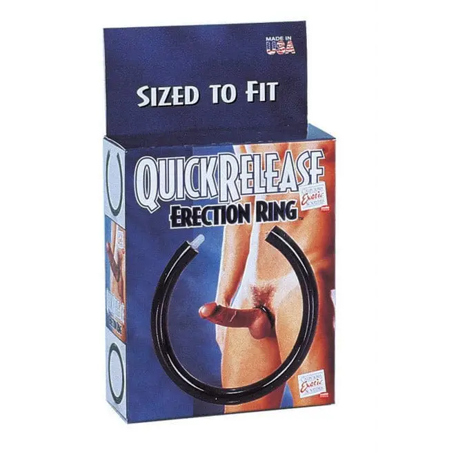 CalExotics Sextoys for Couples Quick Release Erection Ring at the Haus of Shag