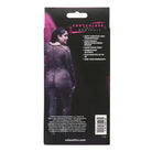 CalExotics Lingerie - Plus/queen - Packaged Radiance Crotchless Full Body Suit - Black Qn at the Haus of Shag