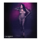 CalExotics Lingerie - Plus/queen - Packaged Radiance Crotchless Full Body Suit - Black Qn at the Haus of Shag