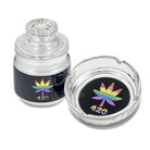 Rainbow Leaf Ashtray & Stash Jar Set - Party Supplies