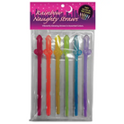 Rainbow Naughty Straws G.I.T.D. - Party Supplies