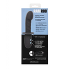 Ramrod Gyrating Vibrator - Black - Realistic Vibrator