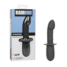 Ramrod Gyrating Vibrator - Black - Realistic Vibrator