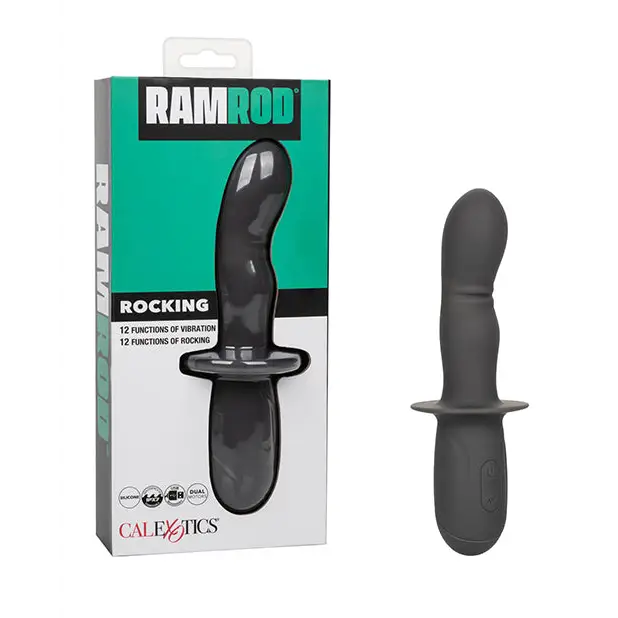 Ramrod Rocking Vibrator - Black - Plain Vibrator