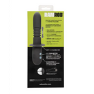 Ramrod Thrusting Vibrator - Black - Plain Vibrator