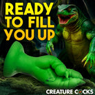 Raptor Claw Fisting Silicone Dildo - Green - Dildos