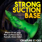 Raptor Claw Fisting Silicone Dildo - Green - Dildos