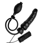 Master Series Inflatable Vibrator Ravage Vibrating Inflatable Dildo at the Haus of Shag