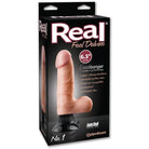 Real Feel Vibrator Real Feel Deluxe No. 1  6.5" Vibe Waterproof - Flesh at the Haus of Shag