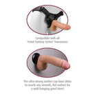 Real Feel Vibrator "Real Feel Deluxe No. 10 10"" Vibe Waterproof" at the Haus of Shag