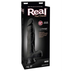 Real Feel Deluxe No. 11 Vibrator - Black - Realistic Vibrator