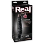 Real Feel Vibrator Black "Real Feel Deluxe No. 3 7"" Vibe Waterproof" at the Haus of Shag