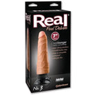 Real Feel Vibrator Flesh "Real Feel Deluxe No. 3 7"" Vibe Waterproof" at the Haus of Shag