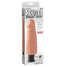 Real Feel Vibrator Flesh "Real Feel No. 9 Long 9"" Vibe Waterproof" at the Haus of Shag