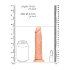 Realrock Dong Flesh W/o Testicles - Realistic Dildo